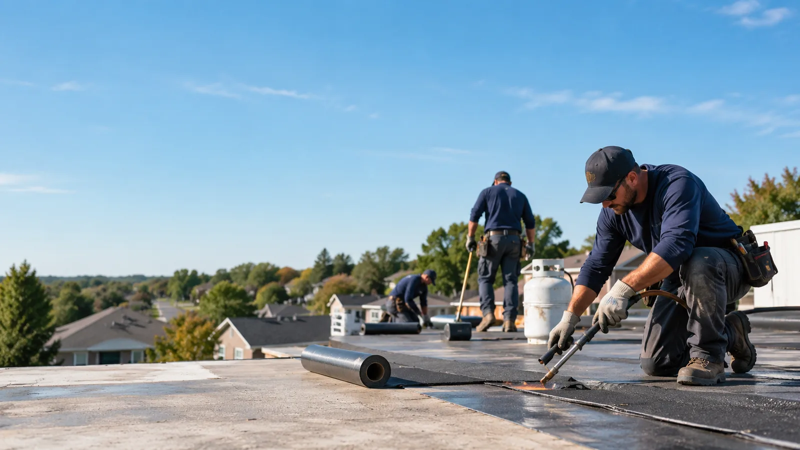 Flat Roof Leak Repair providers in Stanford, IL